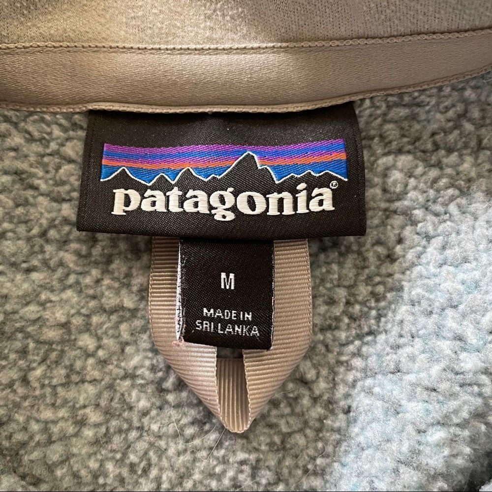 Patagonia better sweater 1/4 zip pullover size M medium women’s - Picture 3 of 5